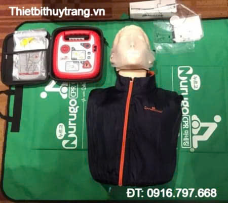 Mô Hình Thực Hành Ép Tim Thổi Ngạt CPR Nurugo B100 Hàn Quốc
