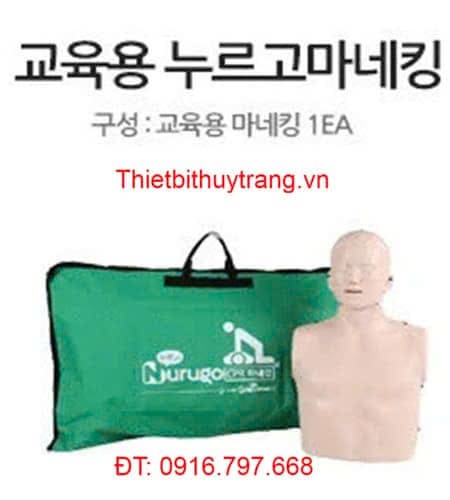 Mô Hình Thực Hành Sơ Cấp Cứu CPR Nurugo B100A Hàn Quốc