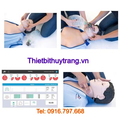 Mô Hình Cấp Cứu Ngừng Tuần Hoàn 3B CPRLilly PRO Plus