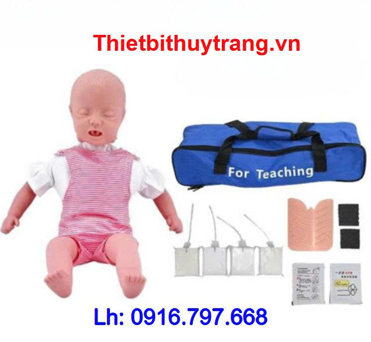 Mô Hình Hồi Sức Tim Phổi Hóc Dị Vật Trẻ Em