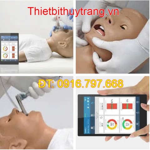MÔ HÌNH CHĂM SÓC ĐIỀU DƯỠNG TRẺ EM 5 TUỔI ĐA NĂNG GAUMARD S155.250