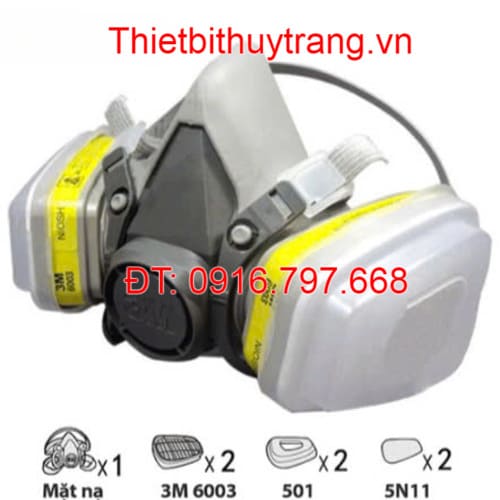 PHIN LỌC HƠI VÔ CƠ HỮU CƠ 3M 6003