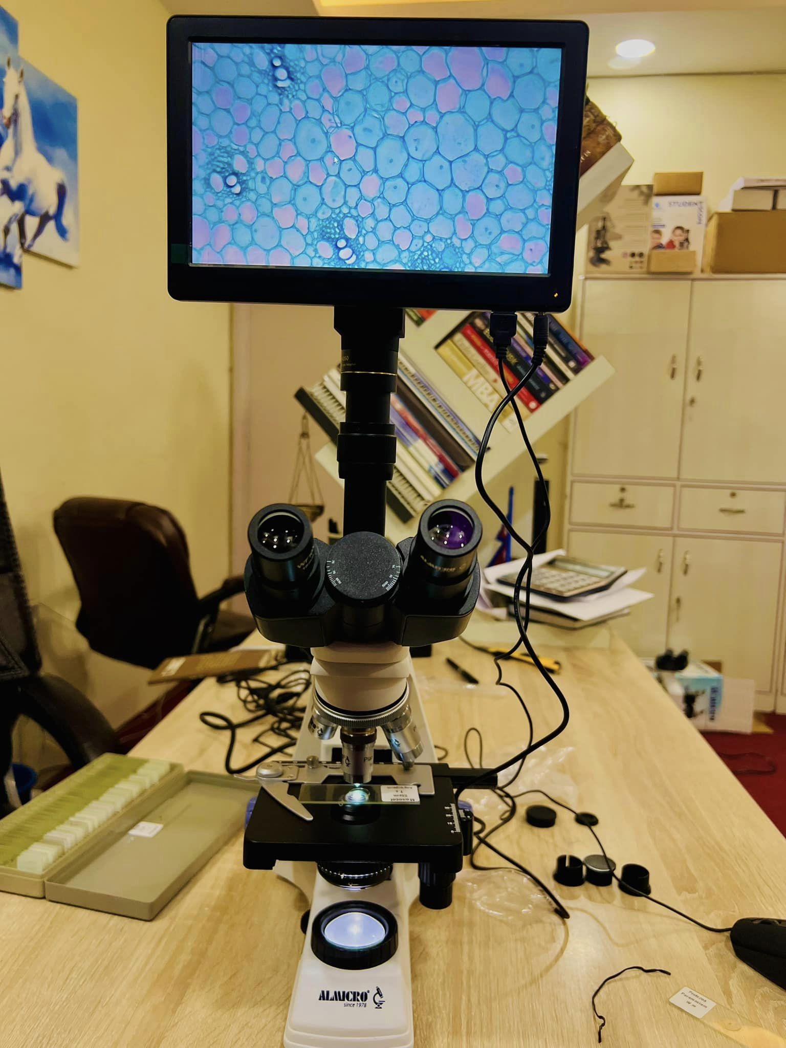 Kính hiển vi theo yêu cầu (customized microscope stack)