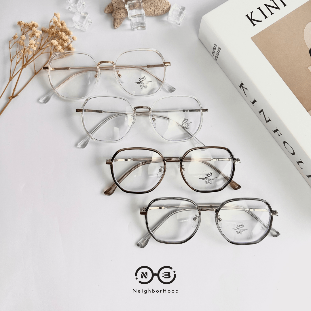 Gọng kính cận nhựa tròn 8880 kc243 thời trang cho cả nam và nữ