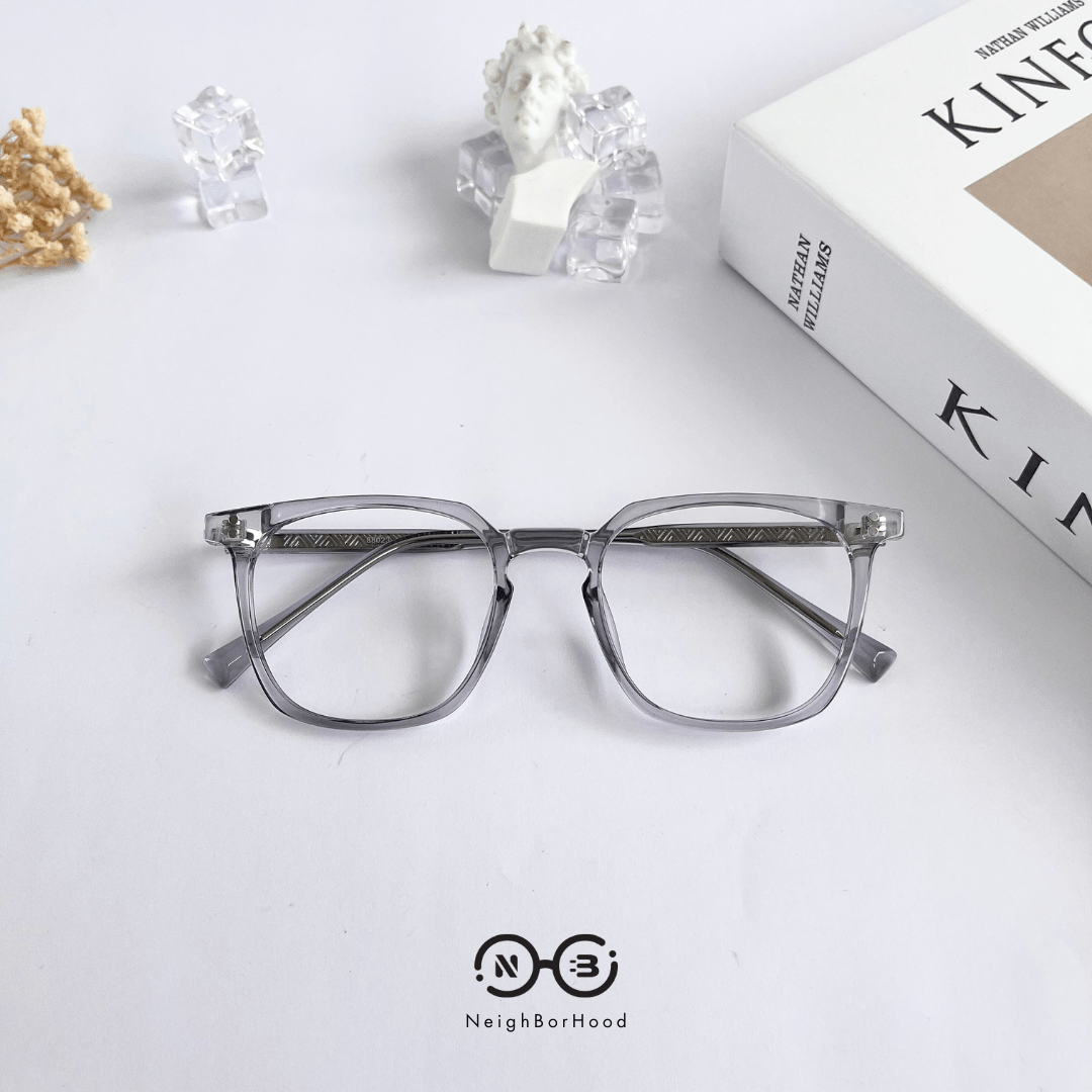 Gọng kính cận nhựa vuông 88023 thời trang cho nam và nữ