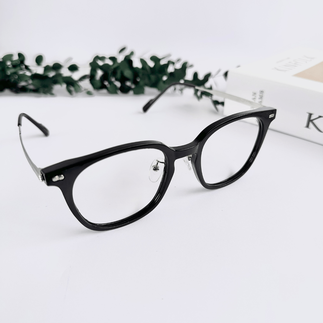 Gọng kính cận nhựa vuông kc249 9533 thời trang cho cả nam và nữ