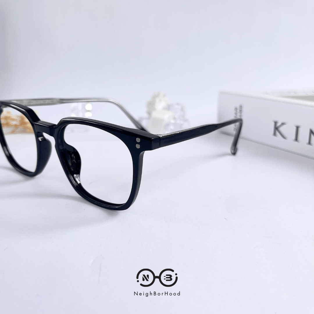Gọng kính cận nhựa vuông 88023 thời trang cho nam và nữ