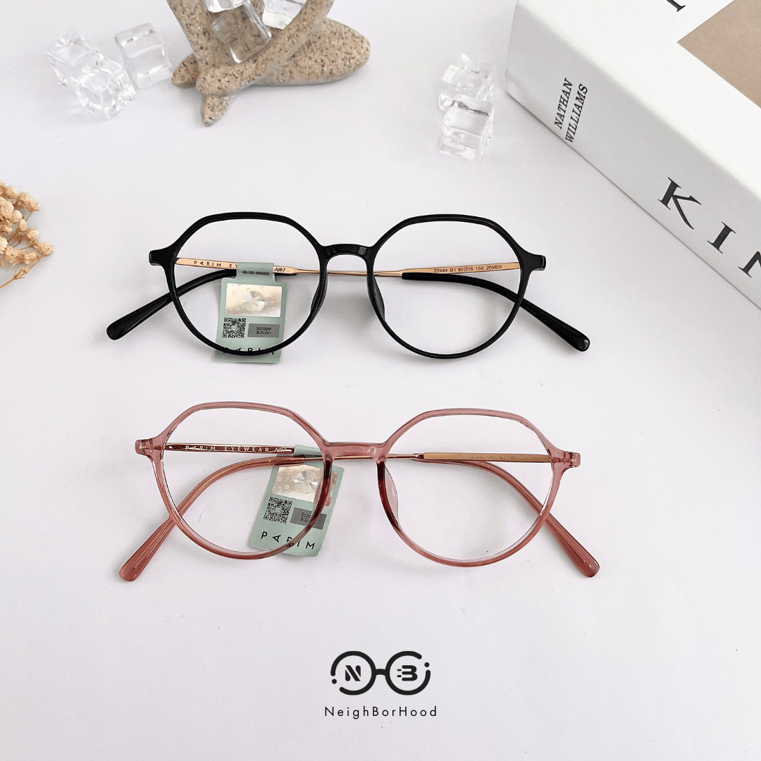 Gọng kính cận nhựa tròn 82444 thời trang cho nữ