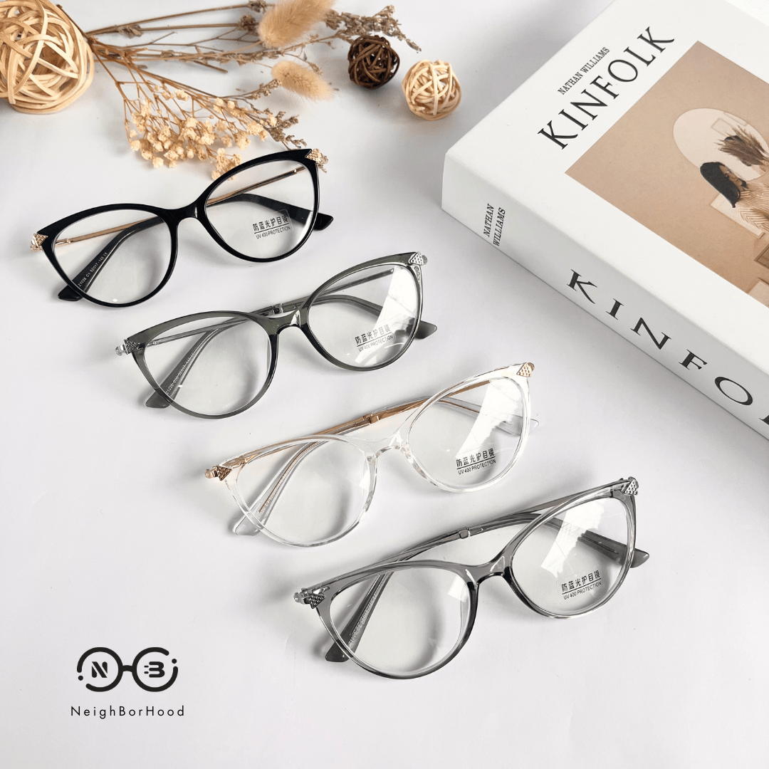 Gọng kính cận nhựa Mắt Mèo K9061 thời trang cho cả nam và nữ