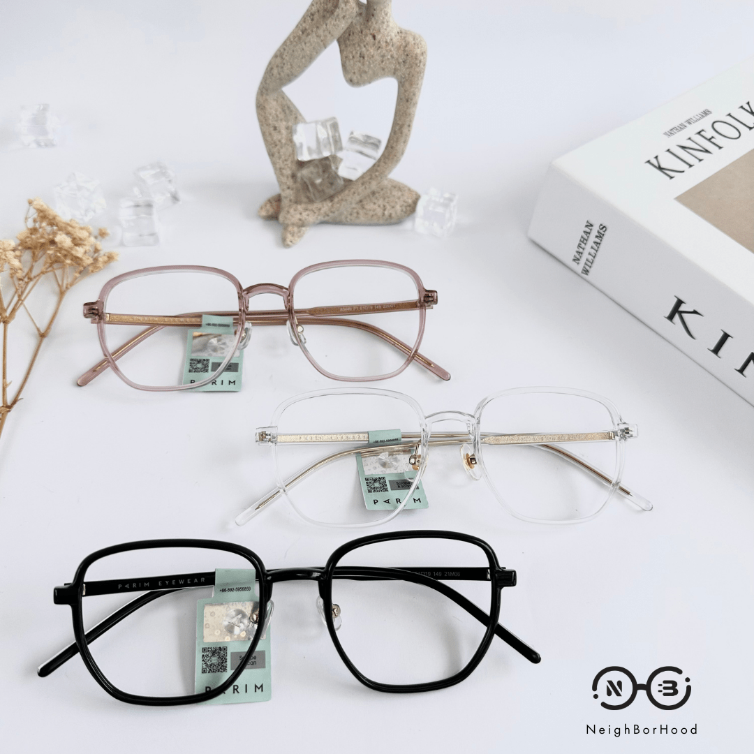 Gọng kính cận nhựa vuông 83440 thời trang cho cả nam và nữ