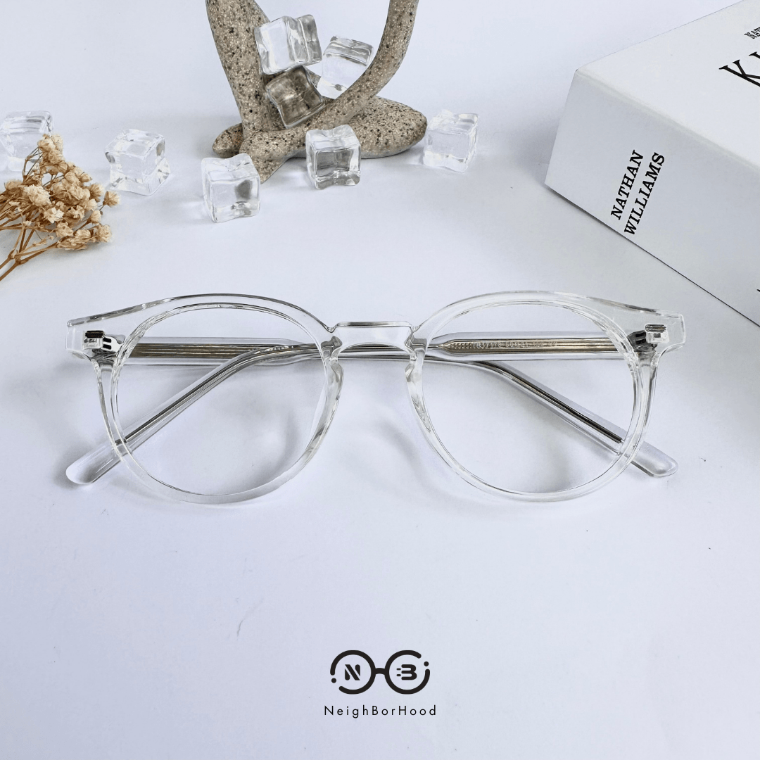 Gọng kính cận nhựa tròn TR17178 thời trang cho cả nam và nữ