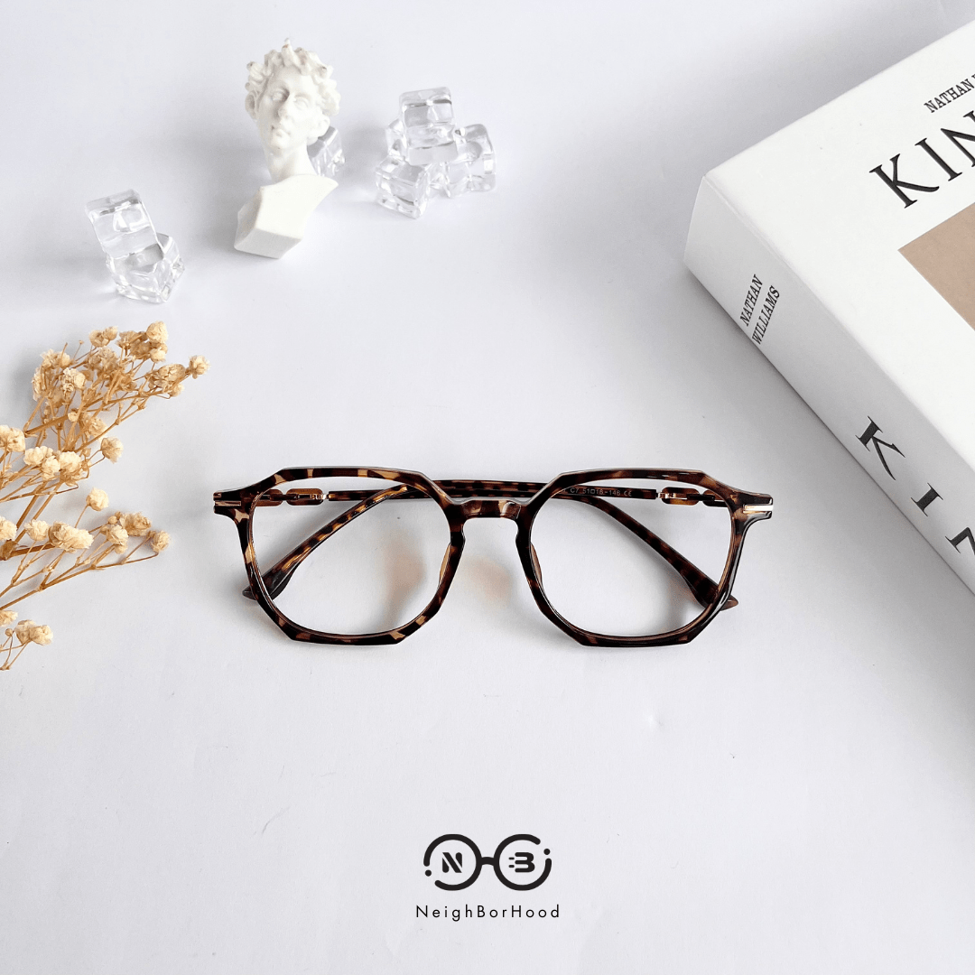 Gọng kính cận nhựa vuông TR9837 thời trang cho nam nữ
