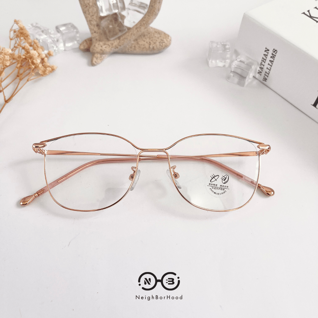 Gọng kính kim Loại cánh tiên 72835 thời trang cho nữ