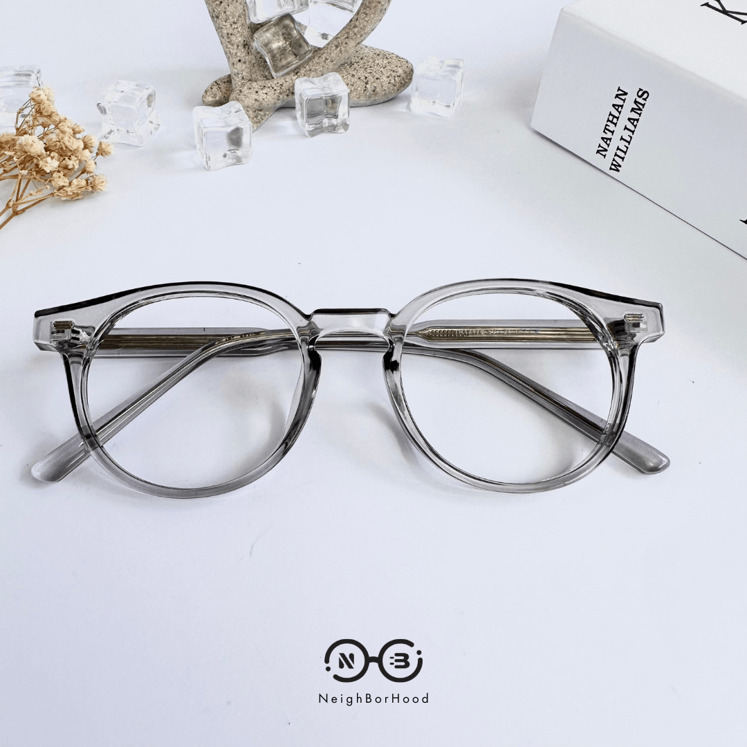 Gọng kính cận nhựa tròn TR17178 thời trang cho cả nam và nữ