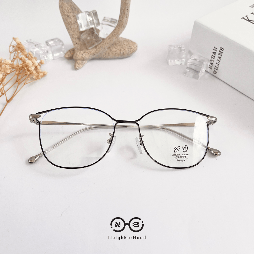 Gọng kính kim Loại cánh tiên 72835 thời trang cho nữ