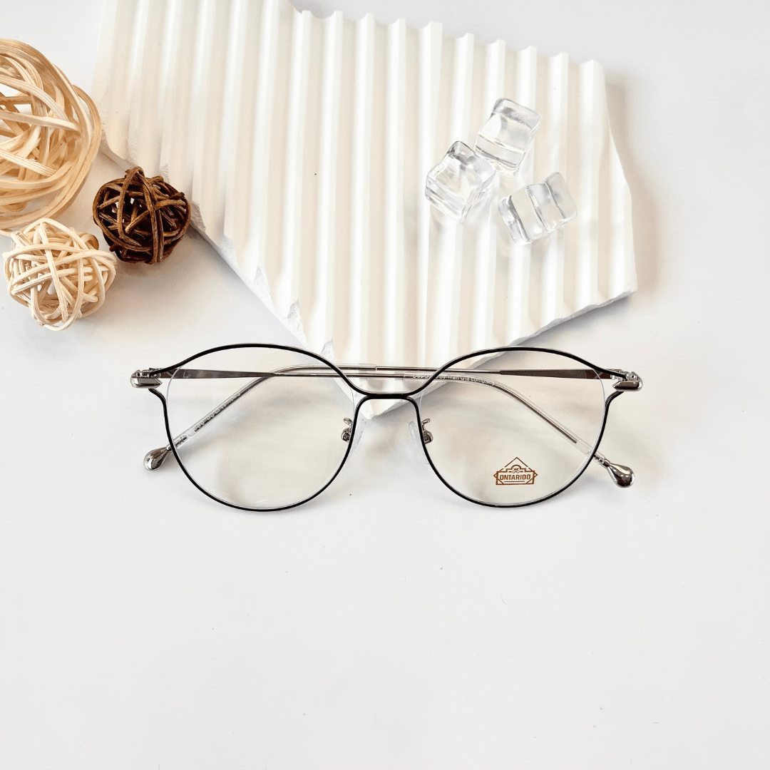 Gọng kim loại mắt mèo TN 72836 kc102