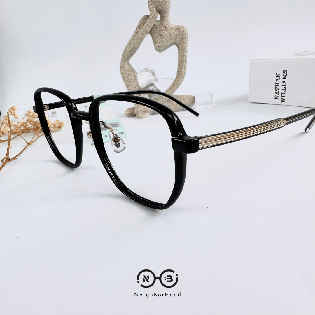 Gọng kính cận nhựa vuông 83440 thời trang cho cả nam và nữ