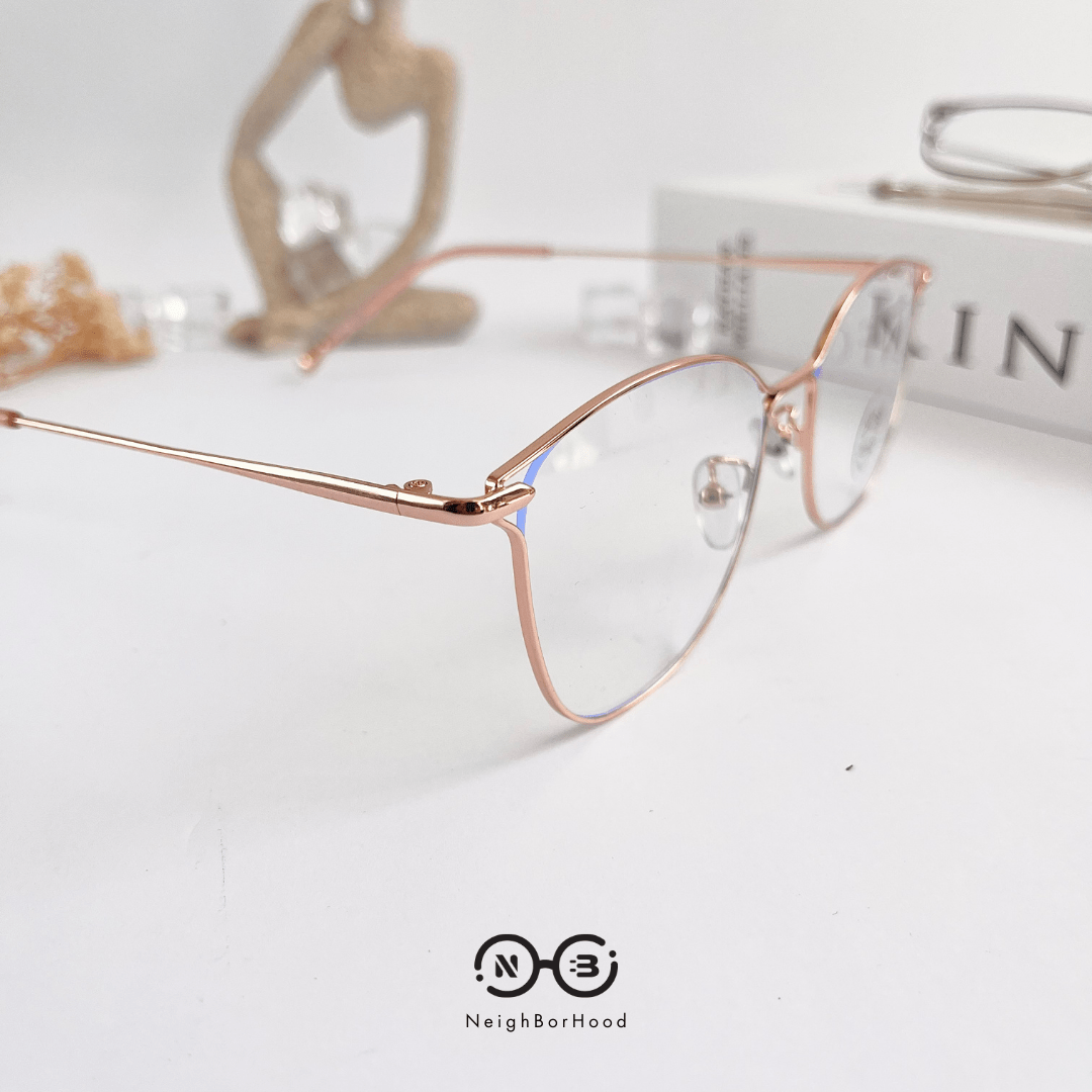 Gọng kính kim Loại cánh tiên 72835 thời trang cho nữ