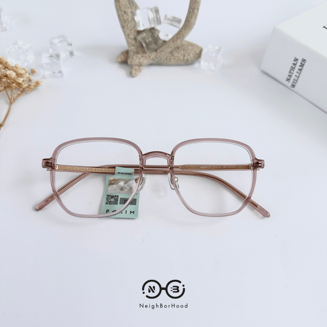 Gọng kính cận nhựa vuông 83440 thời trang cho cả nam và nữ
