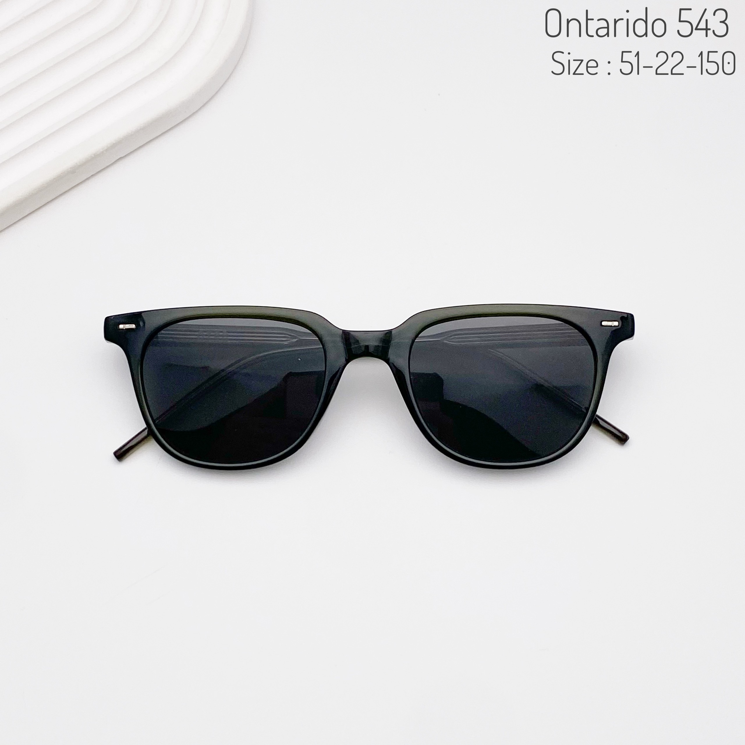 𝐏𝐑𝐄-𝐎𝐑𝐃𝐄𝐑 Gọng kính mát OTRD 543 form to càng cốt kim loại