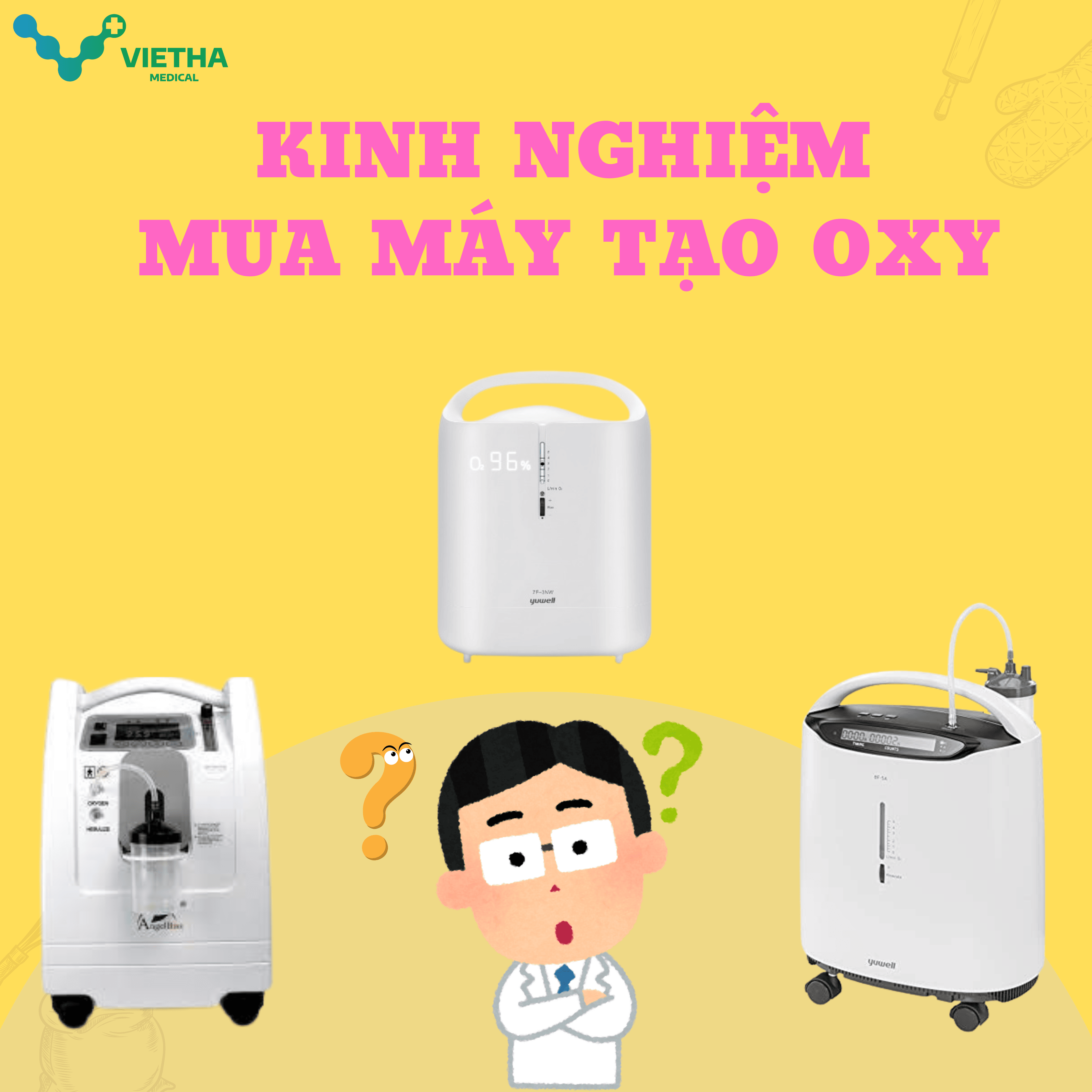 Mua Máy Tạo Oxy! Kinh nghiệm và Những điều cần lưu ý!