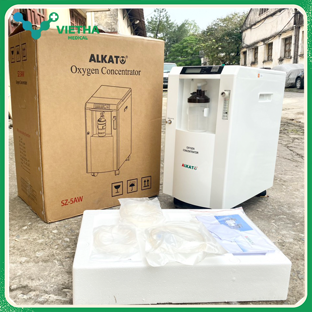 MÁY TẠO OXY OROMI SZ 5AW HỖ TRỢ ĐIỀU TRỊ BỆNH HÔ HẤP NẶNG