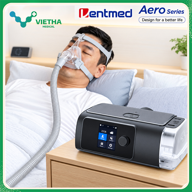 Máy trợ thở Ventmed Aero-30V-HM | BIPAP cá nhân