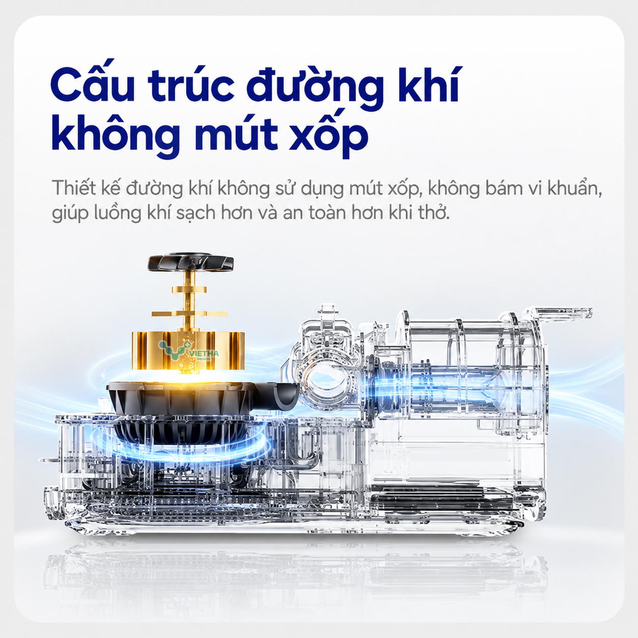 Máy Trợ Thở BiPAP Ventmed Luna-30V-HM