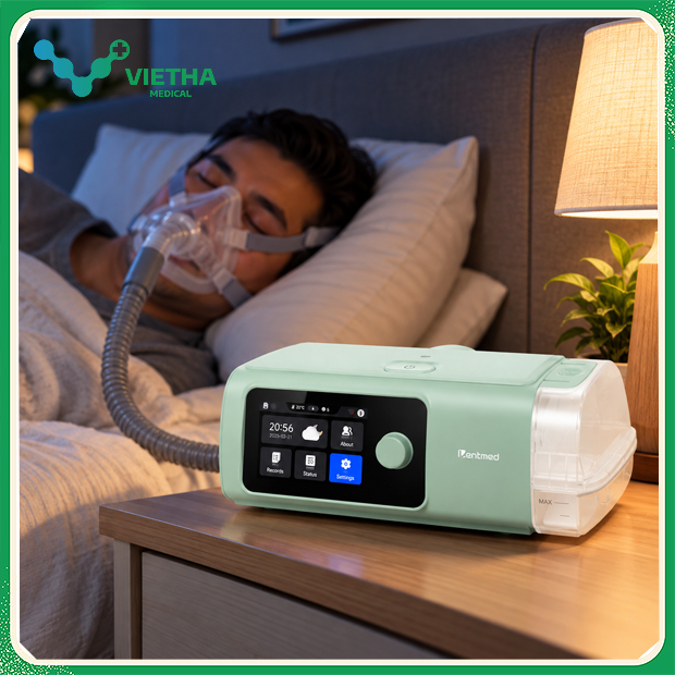 Máy Trợ Thở BiPAP Ventmed Luna-30V-HM