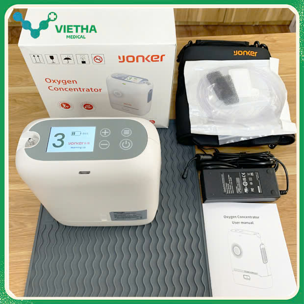 Máy Tạo Oxy Xách Tay Mini Yonker BXM Y101