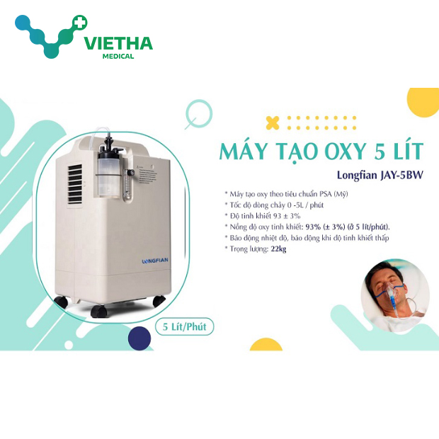 Máy Tạo Oxy Longfian JAY 5B