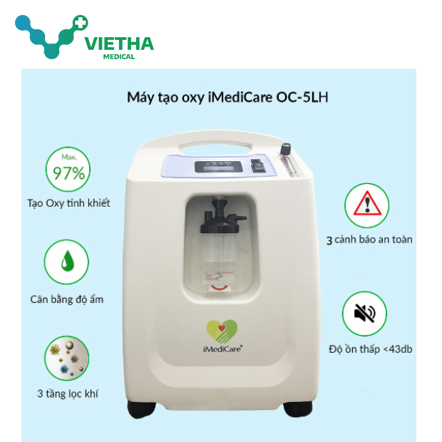 Máy Tạo Oxy Imedicare OC-5LH