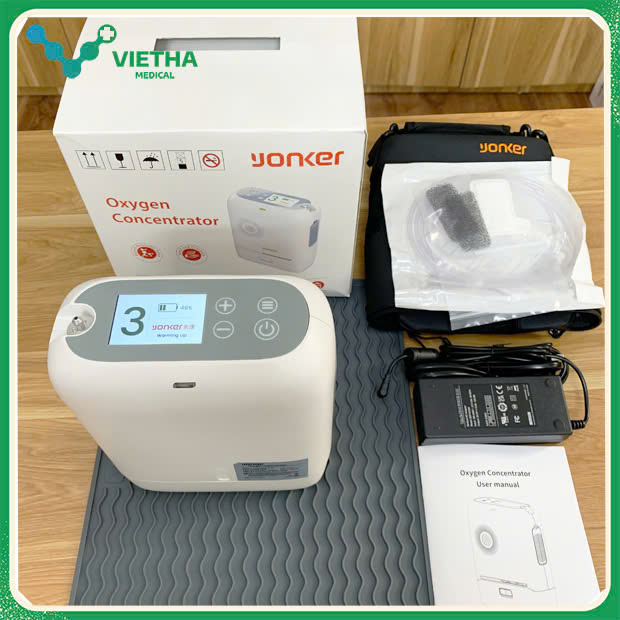 Máy Tạo Oxy Xách Tay Mini Yonker BXM Y101