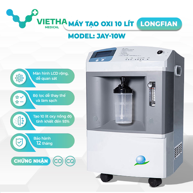 Máy Tạo Oxy Longfian JAY 10