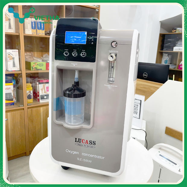 Máy tạo oxy Lucass SZ-5BW – Giải pháp hỗ trợ hô hấp hiệu quả tại nhà