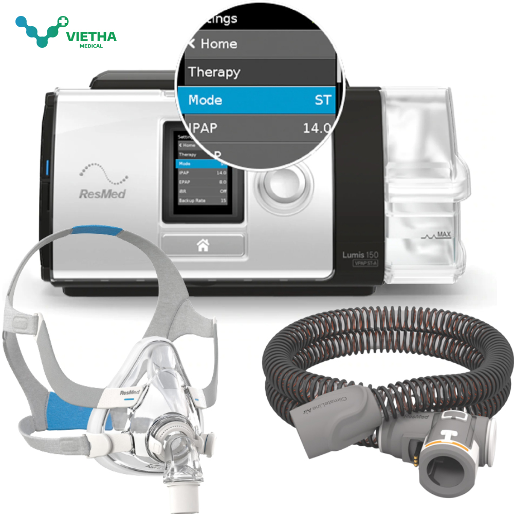 Máy Trợ Thở ResMed Lumis 150 VPAP ST-A