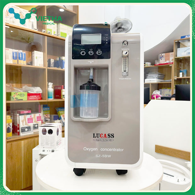 Máy tạo oxy Lucass SZ-5BW – Giải pháp hỗ trợ hô hấp hiệu quả tại nhà