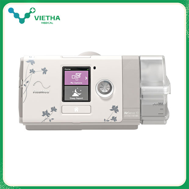 ResMed AirSense 10 AutoSet For Her – CPAP Thông Minh Cho Phụ Nữ