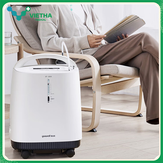 Máy Tạo Oxy Yuwell 9F-5BW - Siêu êm ái