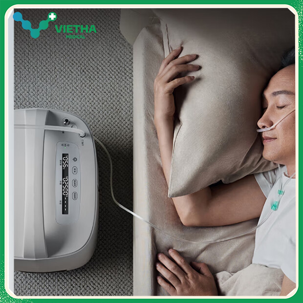 Máy Tạo Oxy Yuwell 9F-5BW - Siêu êm ái