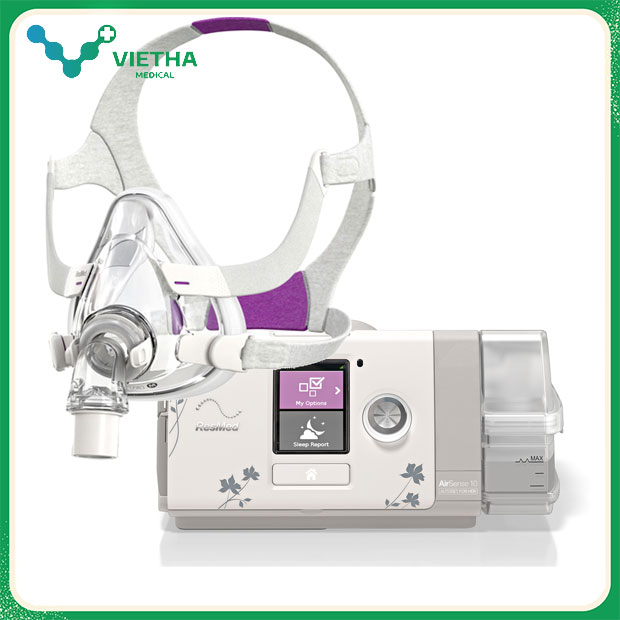ResMed AirSense 10 AutoSet For Her – CPAP Thông Minh Cho Phụ Nữ