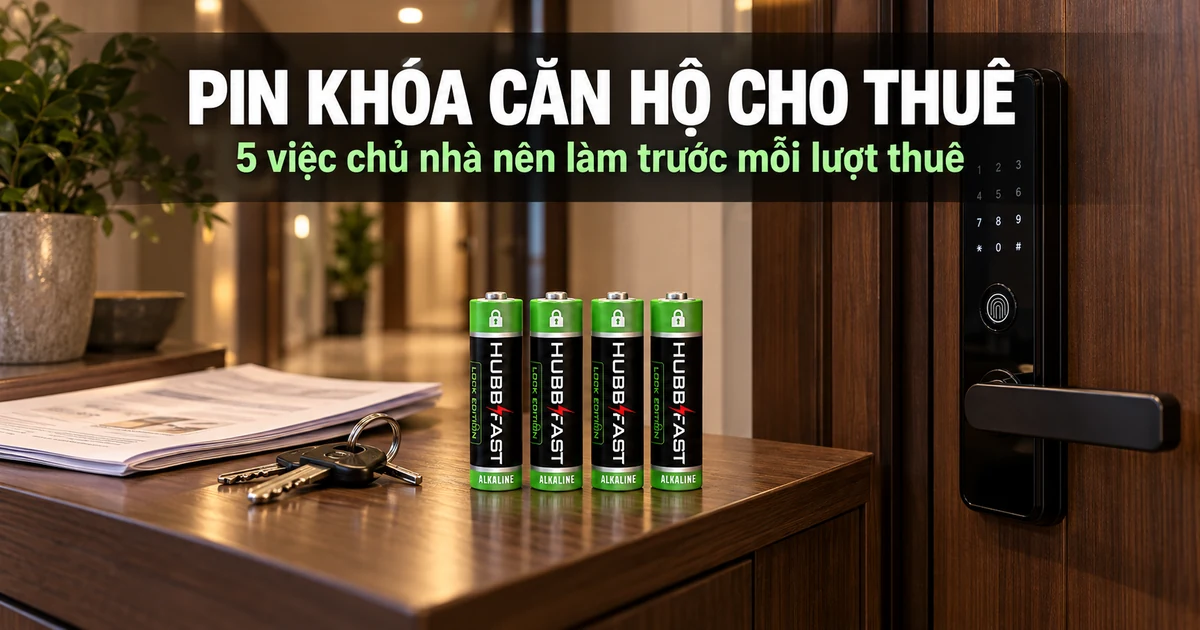 Chủ Nhà Cho Thuê Cần Biết: 5 Việc Với Pin Khóa Căn Hộ Trước Mỗi Lượt Thuê