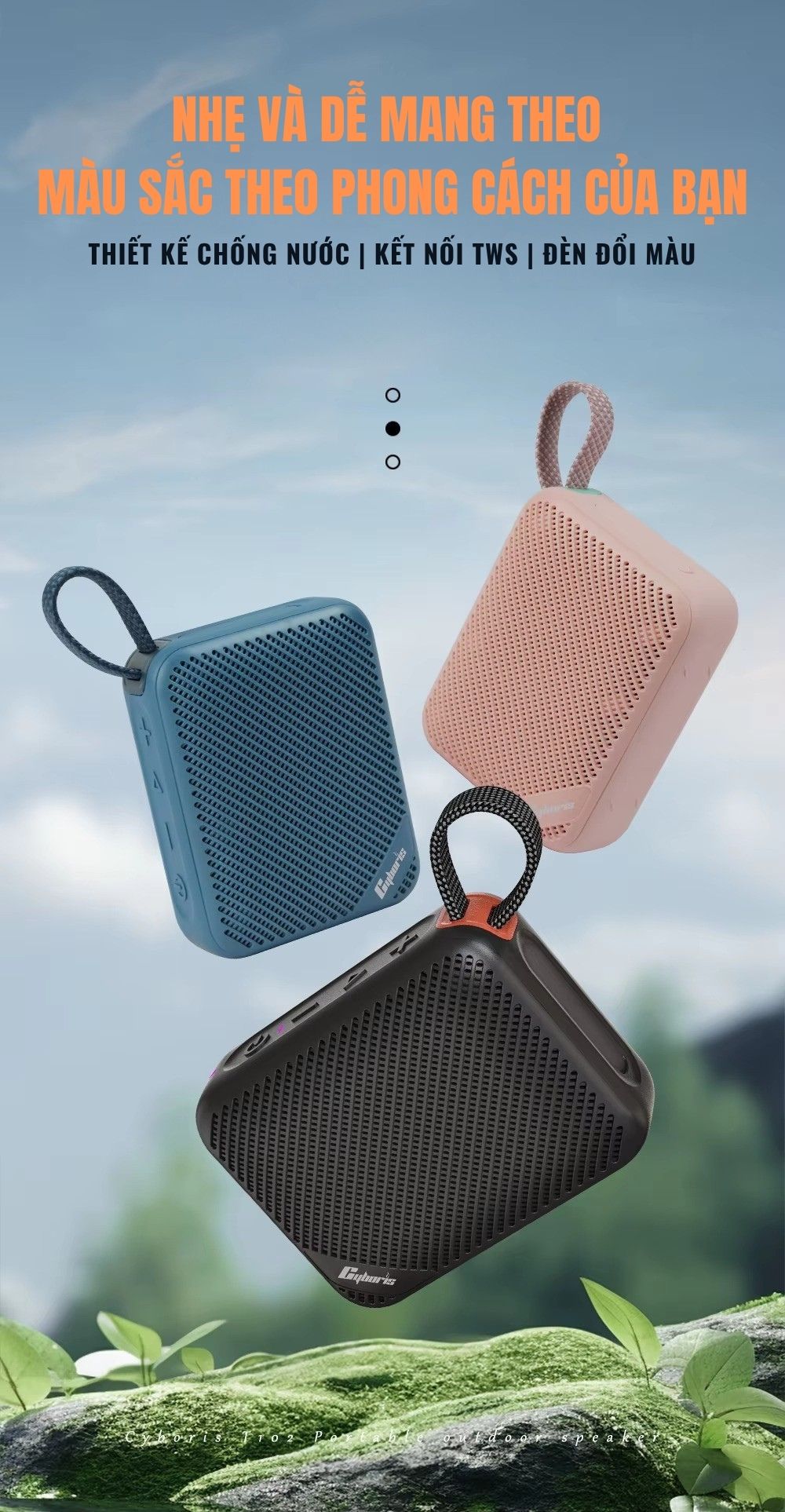 Nhiều tùy chọn màu sắc nổi bật giúp bạn thể hiện phong cách riêng.