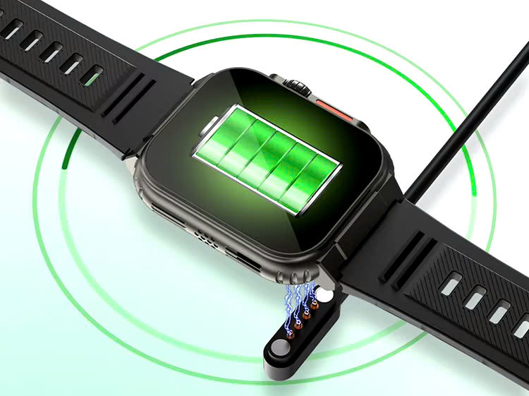 Tính năng nổi bật của đồng hồ thông minh HubbWatch, như thời gian sử dụng lâu và nghe gọi trực tiếp.