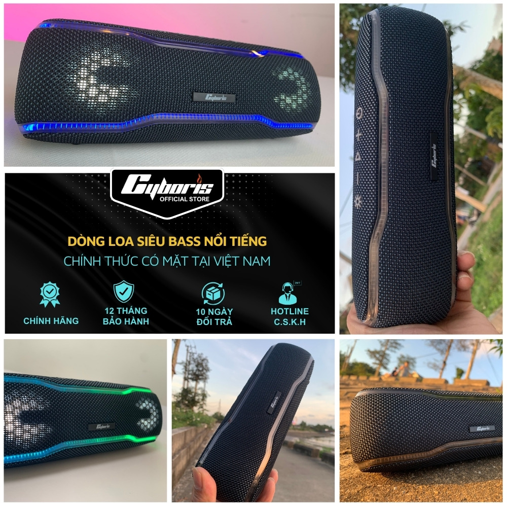 Loa Bluetooth Cyboris-F10 25W