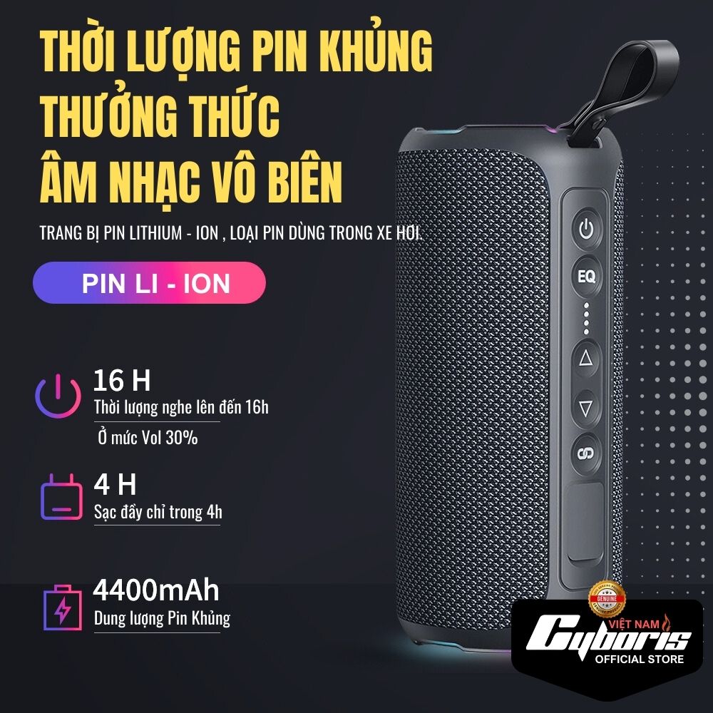 Loa Bluetooth Cyboris-S7 40W
