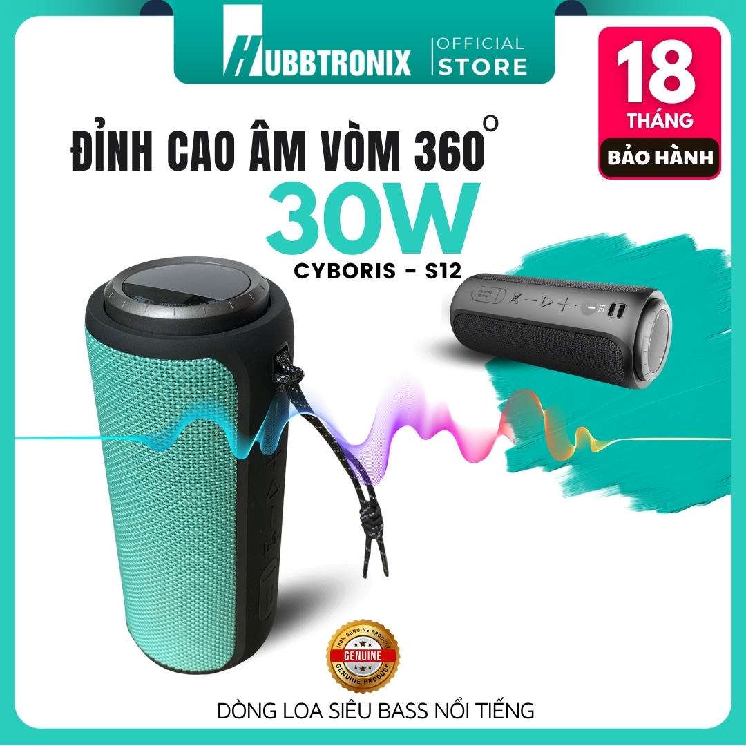 Loa Bluetooth Cyboris-S12 30W