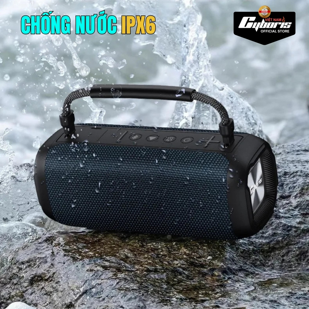 Loa Bluetooth Karaoke Cyboris-T12 80W