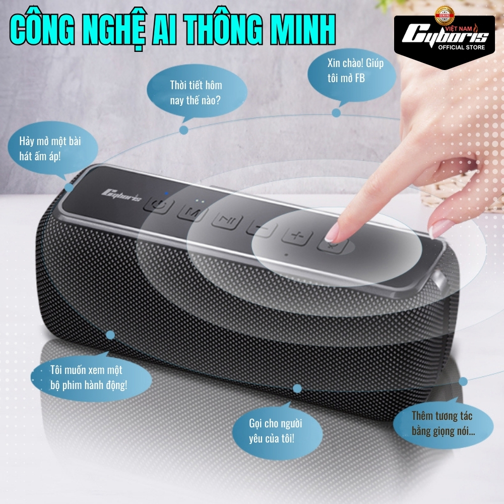 Loa Bluetooth Cyboris-V7 Pro 60W