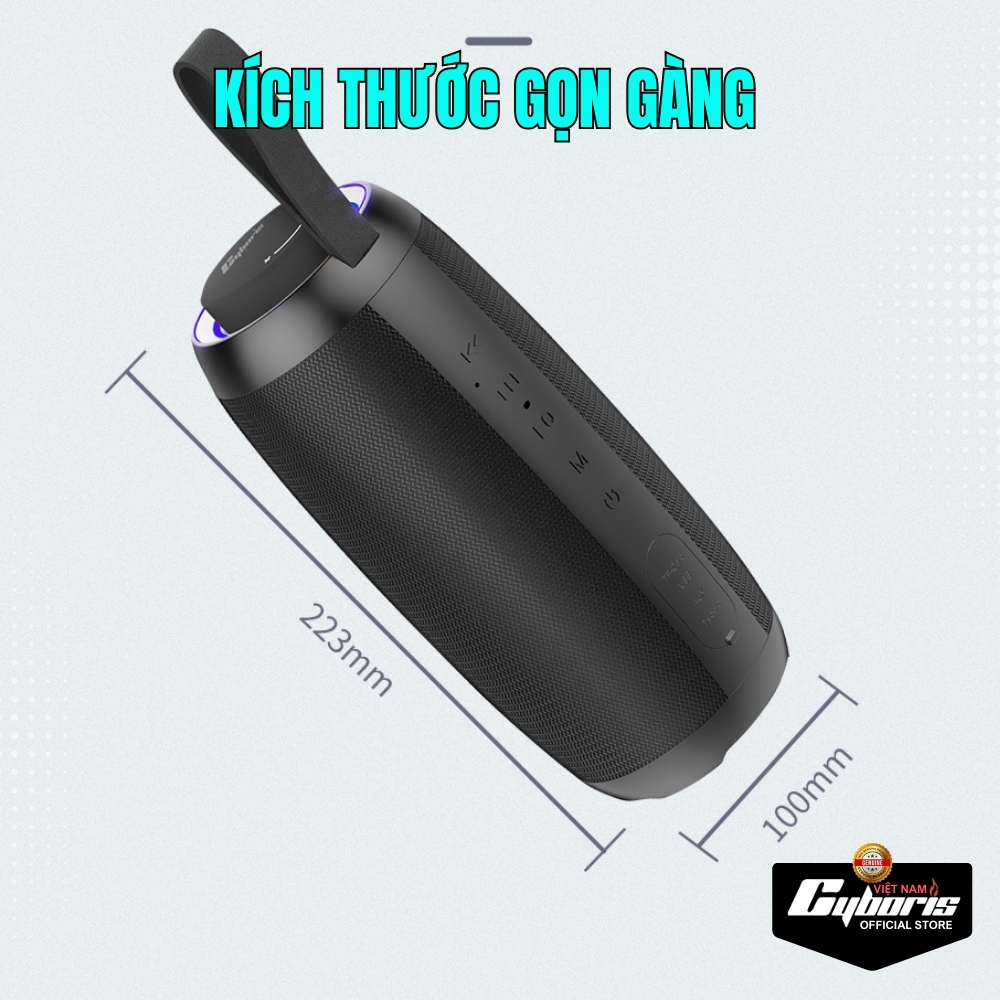 Loa Bluetooth Cyboris-V9 Pro 50W